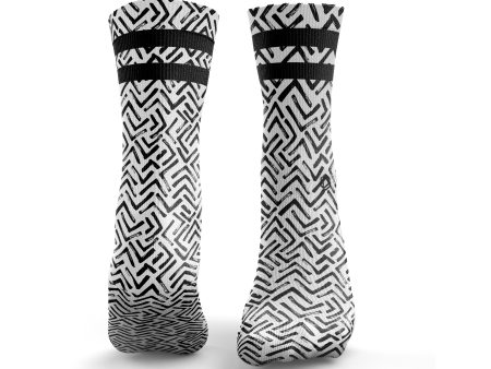 Geometric Trail Socks Supply