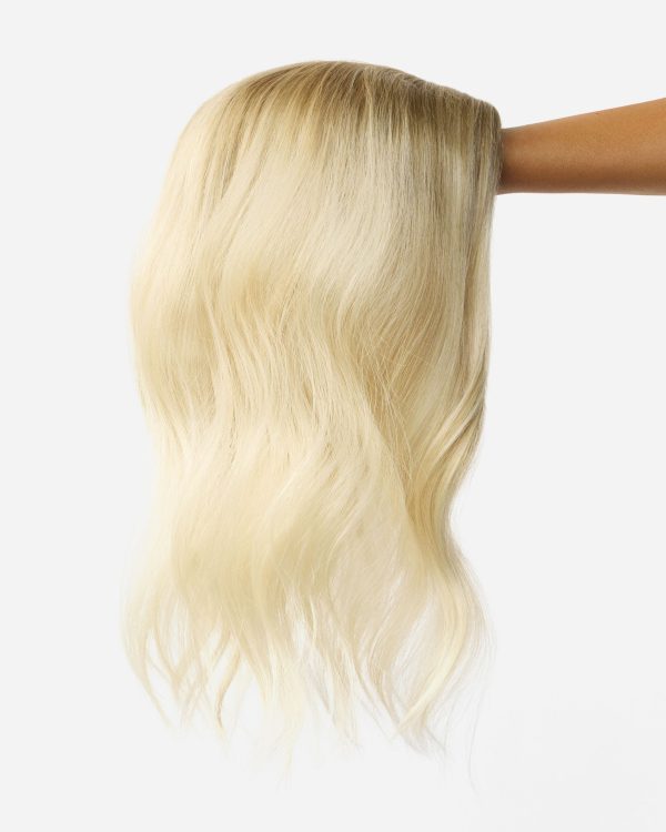 Crown Topper®, Balayage | Platinum Clearest Blonde | #B60 Hot on Sale