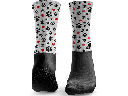 Paw Print Hearts Pro Performance Sale