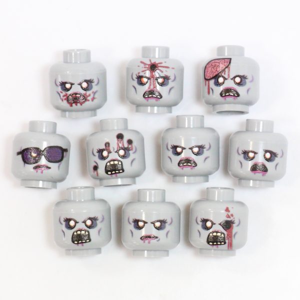 Female Zombie Head Pack For Sale