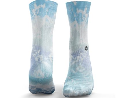 Blue Lagoon Tie-Dye Socks For Discount