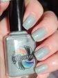 Storm Drops 2.0 - light grey  Raindrops  microflakies & aqua OG UP sibling shimmer Hot on Sale