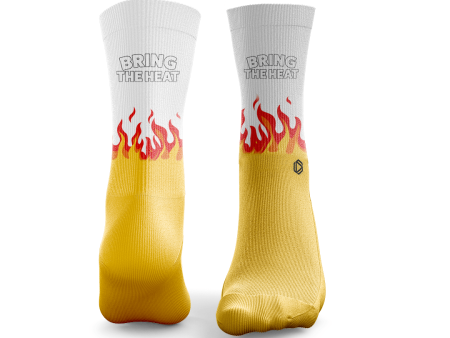 Bring The Heat  Flames & Text  Online Sale