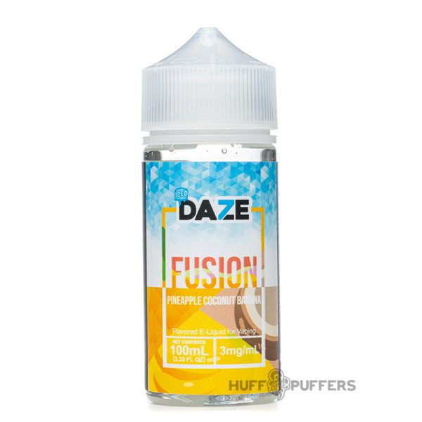 Daze Fusion - Pineapple Coconut Banana Iced 100mL Hot on Sale