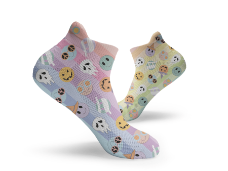 Hippie Halloween Ankle Socks Hot on Sale