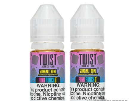 Twist Salt - Pink 0° (Iced Pink Punch) 60mL Supply