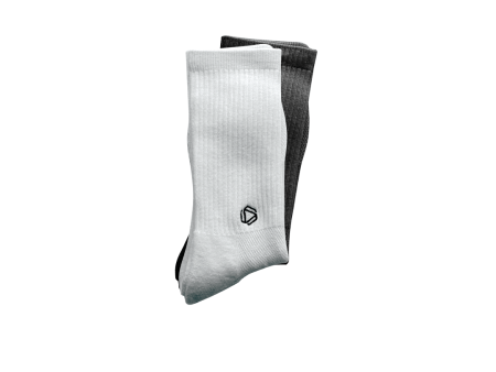 HEXXEE Original Socks X2 Black & White Online Hot Sale