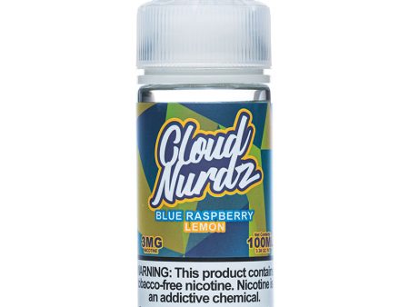 Cloud Nurdz - Blue Raspberry Lemon 100mL For Sale