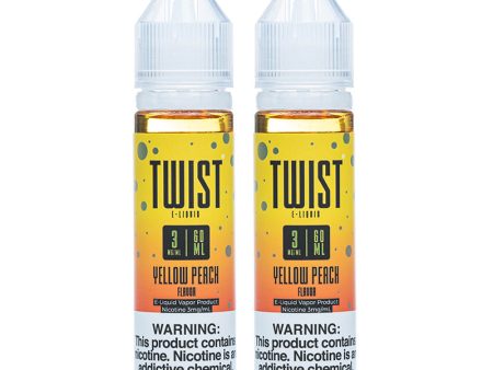 Twist E-Liquids - Yellow Peach (Peach Blossom Lemonade) 120mL Sale