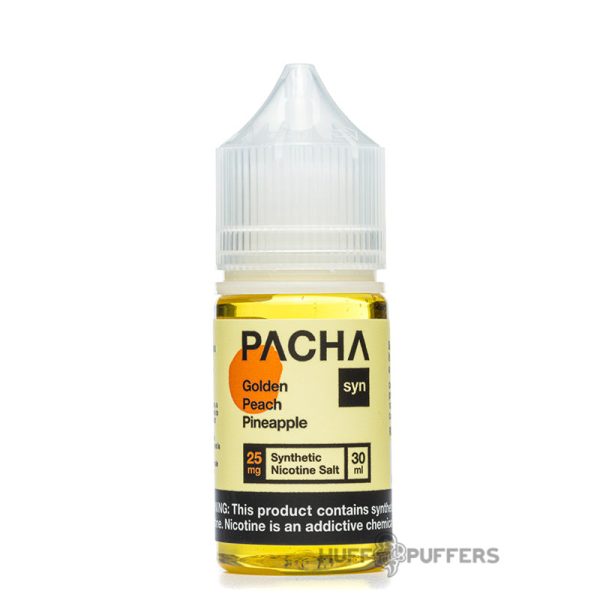 PACHA Syn Salt - Golden Peach Pineapple 30mL Supply