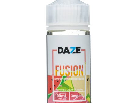 Daze Fusion - Raspberry Green Apple Watermelon 100mL Discount