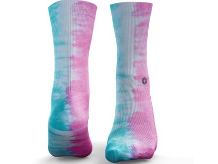 Half & Half Tie-Dye  Socks Online now