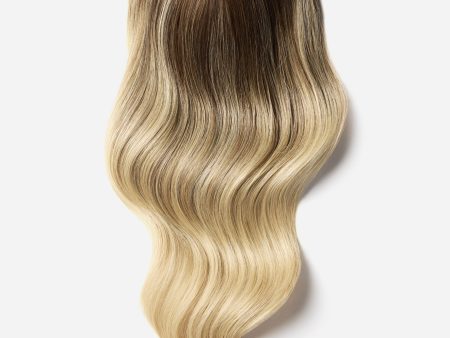 Crown Topper®, Balayage | Light Warm Blonde with Golden Highlights | #B2412 Supply