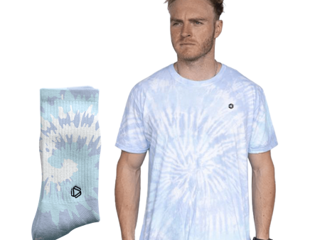 Blue Lagoon T-Shirt & Sock Combo Cheap