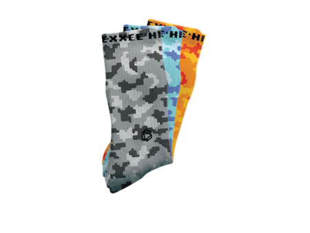 Halo Digital Camo Bundle (Grey Orange Blue) Supply