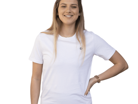 Ladies Organic Cotton Tee With HEXXEE Logo Cheap