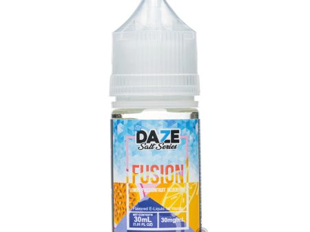 Daze Fusion Salt - Lemon Passionfruit Blueberry Iced 30mL For Discount