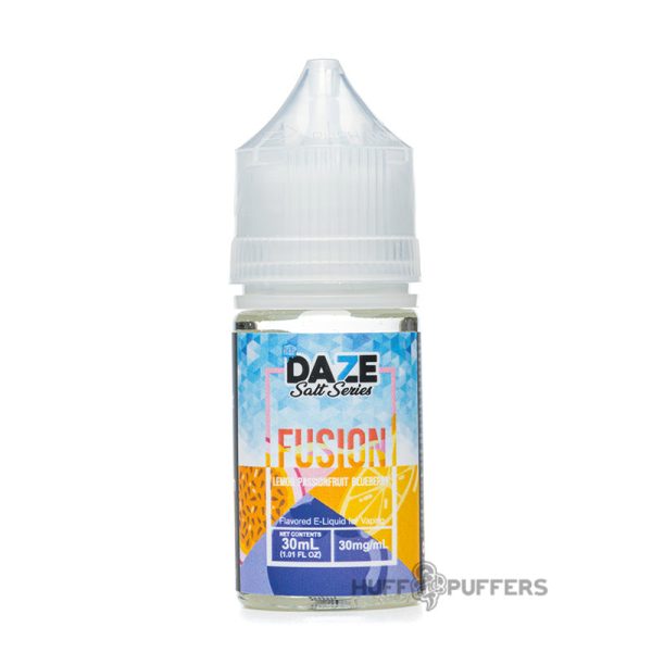 Daze Fusion Salt - Lemon Passionfruit Blueberry Iced 30mL For Discount