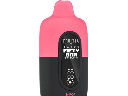 Fifty Bar x Fruitia Disposable Vape 5% Nicotine Online