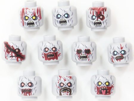 World War Zombie Head Pack Hot on Sale