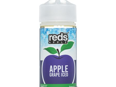 Daze - Reds Grape Apple Iced 100mL For Discount