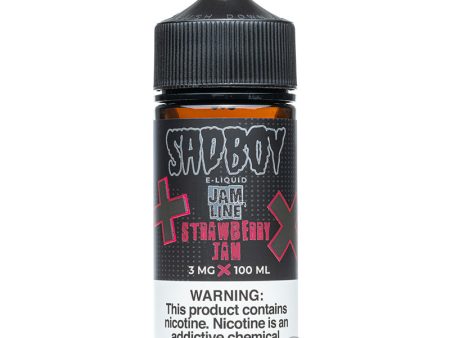 Sadboy Jam Line - Strawberry Jam 100mL Online Sale