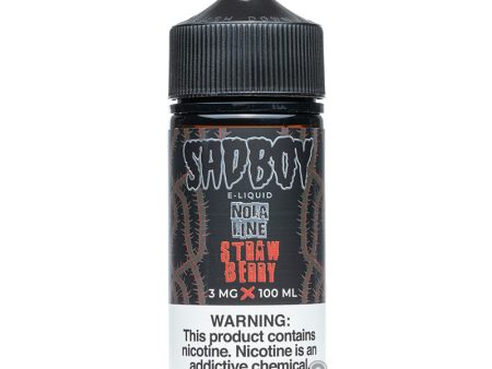 Sadboy Nola Line - Strawberry 100mL Discount