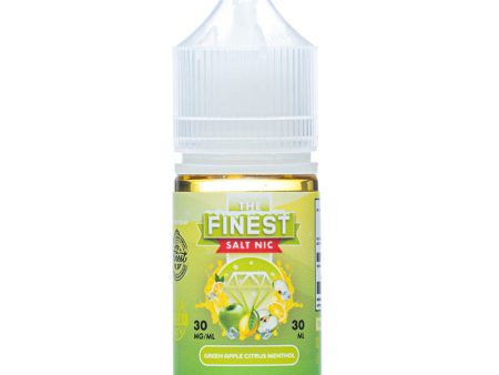 The Finest Salt Nic - Green Apple Citrus Menthol 30mL Online