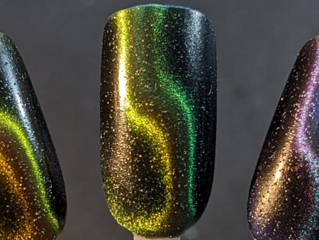 Immensity & Eternity - Green Magnetic Multichrome & Reflective Glittter Fashion