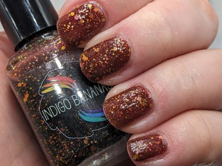 Kaiju, iku zo! - reddish-brown neon glitter - UV reactive Supply