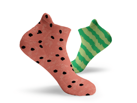 Watermelon Odd Ankle Socks Supply