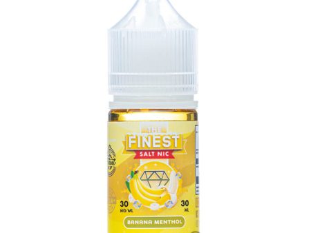 The Finest Salt Nic - Banana Menthol 30mL Online now