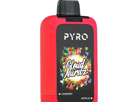 Pyro Duo X Cloud Nurdz Disposable Vape 5% Nicotine Sale