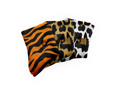 Low Cut Crew Animal Print Bundle Discount