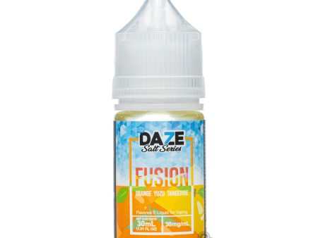 Daze Fusion Salt - Orange Yuzu Tangerine Iced 30mL Online now