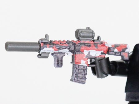 Red Camo Printed SBR Hot on Sale