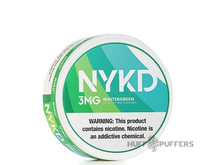 NYKD Nicotine Pouches - Wintergreen Discount