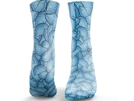 Blue Slice Socks Online Sale