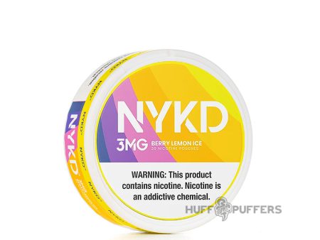 NYKD Nicotine Pouches - Berry Lemon Ice Supply