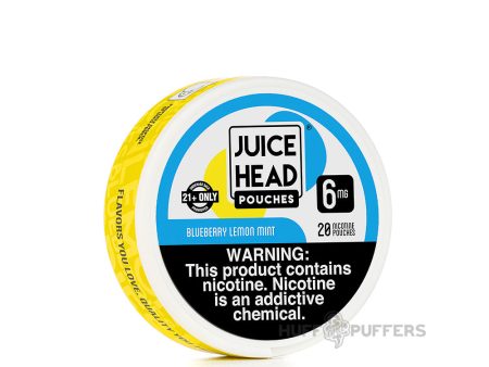 Juice Head Nicotine Pouches - Blueberry Lemon Mint Fashion