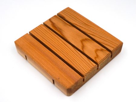 Soap Dish - Cedar - Square Online Sale