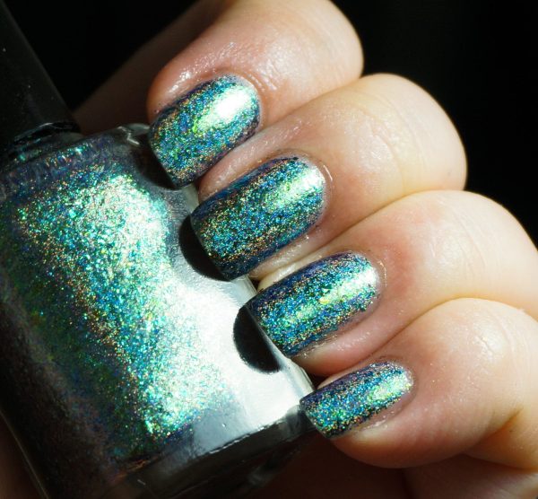 A Field Trip with Butterflies (HOLO) - green teal blue mega chrome flakie Discount